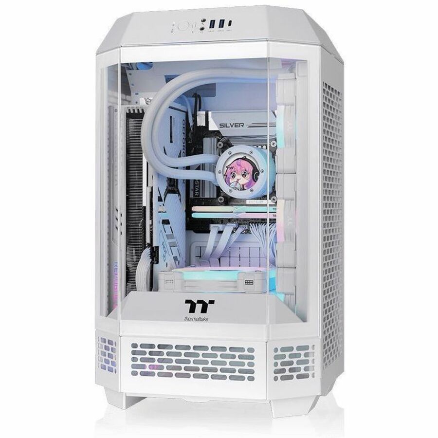 Thermaltake The Tower 250 Snow Mini Tower Chassis Thermaltake The Tower 250 Snow Mini Tower Chassis